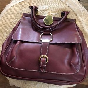 Leather handbag
